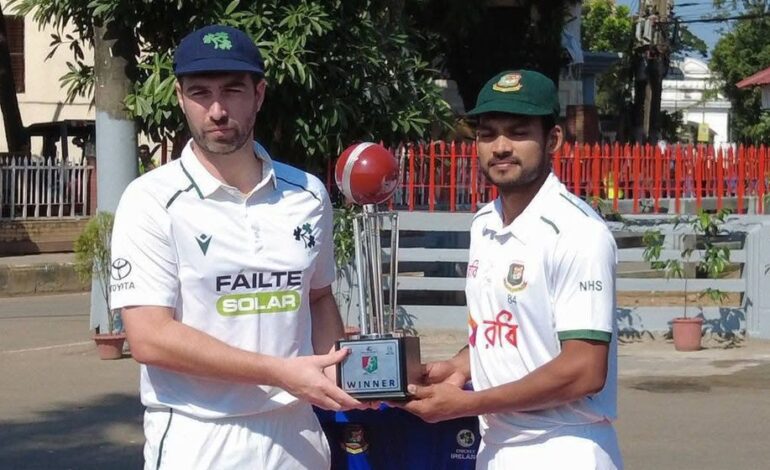 আয়ারল্যান্ড বিপক্ষে টসে হেরে ফিল্ডিংয়ে বাংলাদেশ, একাদশে আছেন যারা